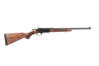 Henry 45-70 single shot rifle features a break open action